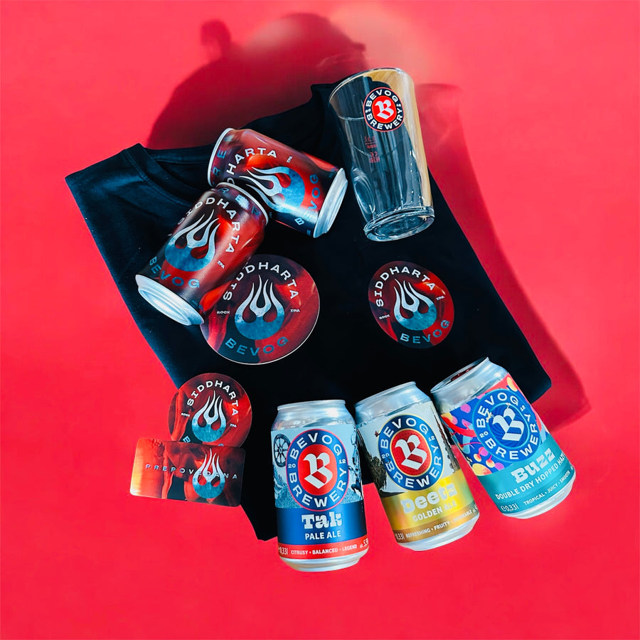 BEVOG X SIDDHARTA FAN PACK (PREPOVEDANA)