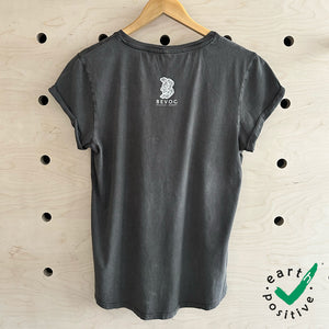 Bevog Gray Organic t-shirt ♀️