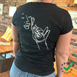 Load image into Gallery viewer, BEVOG DRINKERS T-SHIRT BLACK♀️
